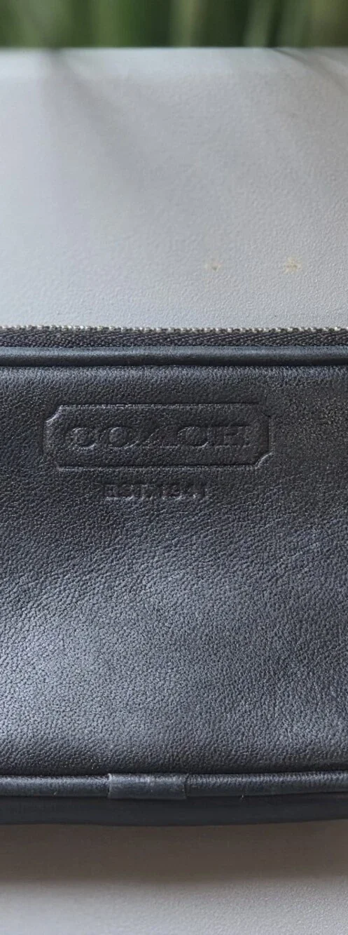 Coach Vintage Leather Eyeglass Case